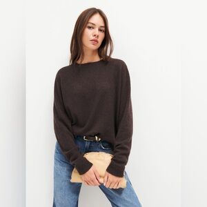 Reformation Cashmere Boyfriend Sweater